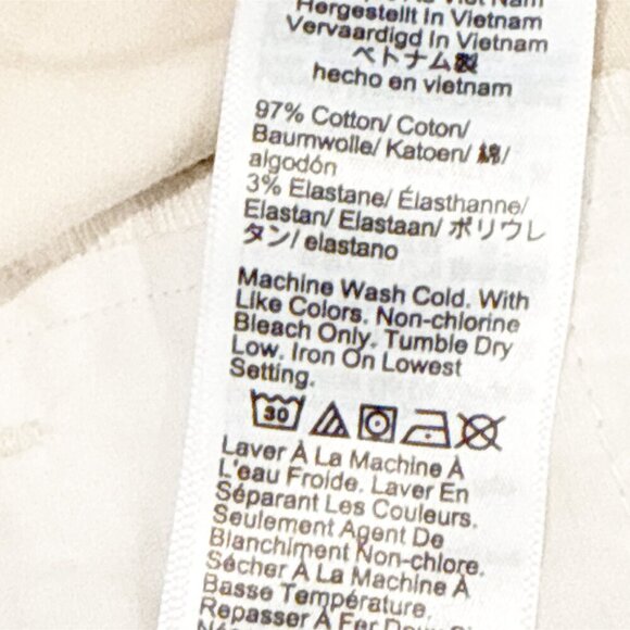 J. Crew Women's Kate Straight Leg Staight Pant Classic Ivory Size 4T NWT - Picture 6 of 8